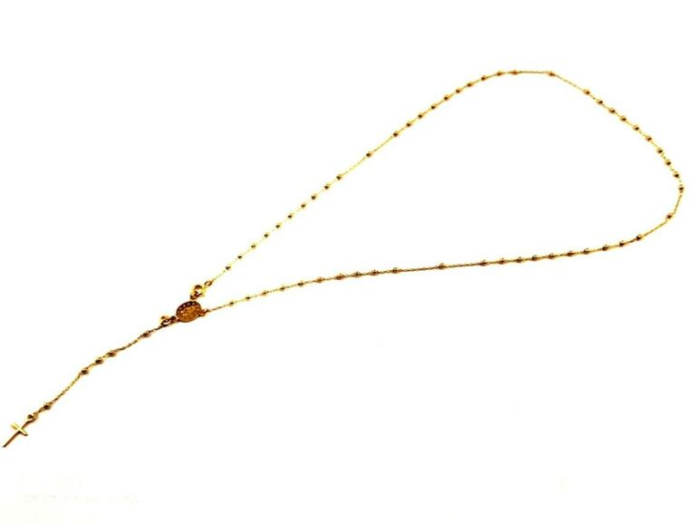 ZŁOTY RÓŻANIEC 2,52G/43CM/585