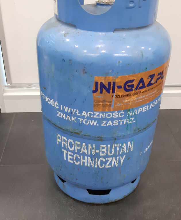 BUTLA GAZOWA 11 KG NA PROPAN-BUTAN