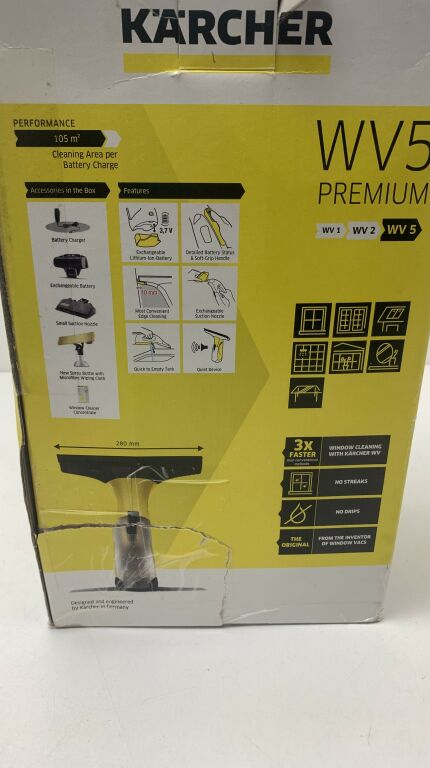 KARCHER WV5 PREMIUM MYJKA DO OKIEN KOMPLET