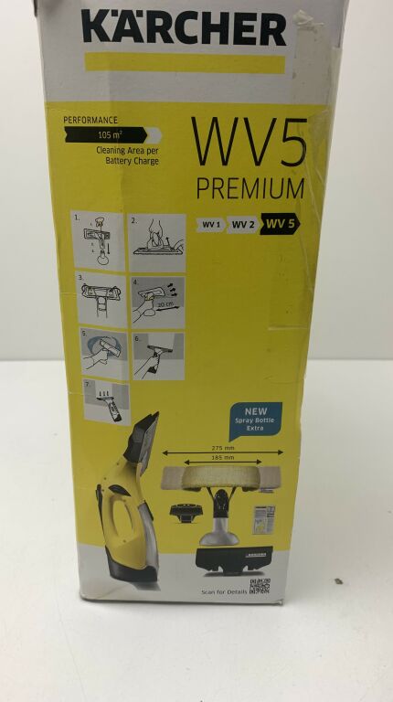 KARCHER WV5 PREMIUM MYJKA DO OKIEN KOMPLET