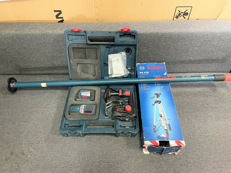 BOSCH GLL 2-50 + BOSCH LR 2 + STATYW / ZESTAW!!!