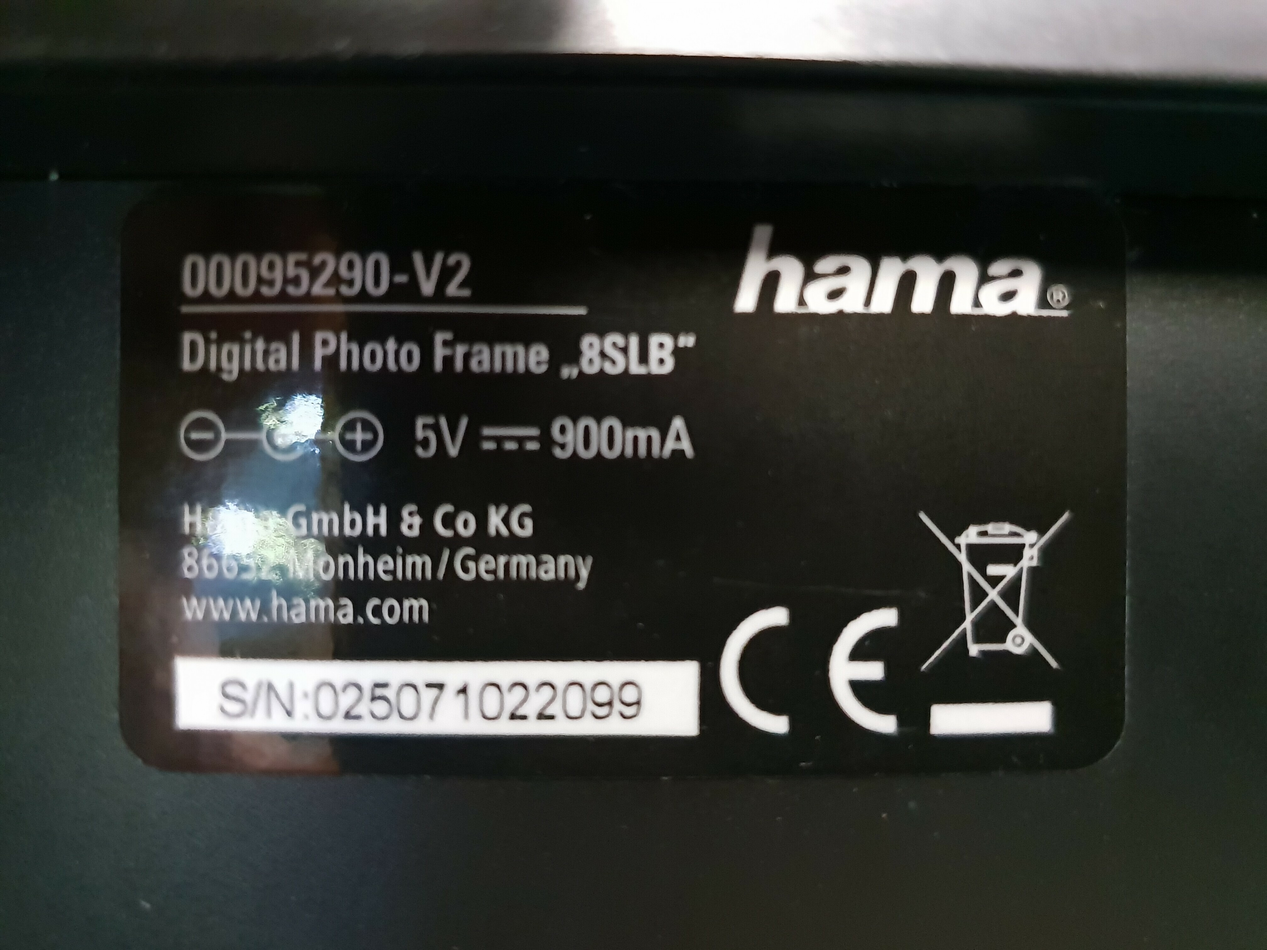 hama-ramka-cyfrowa-8-slimline-basic-model-slimline-basic