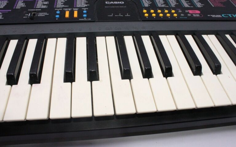 KEYBOARD CASIO CTK-480 ZASILACZ ANGIELSKI