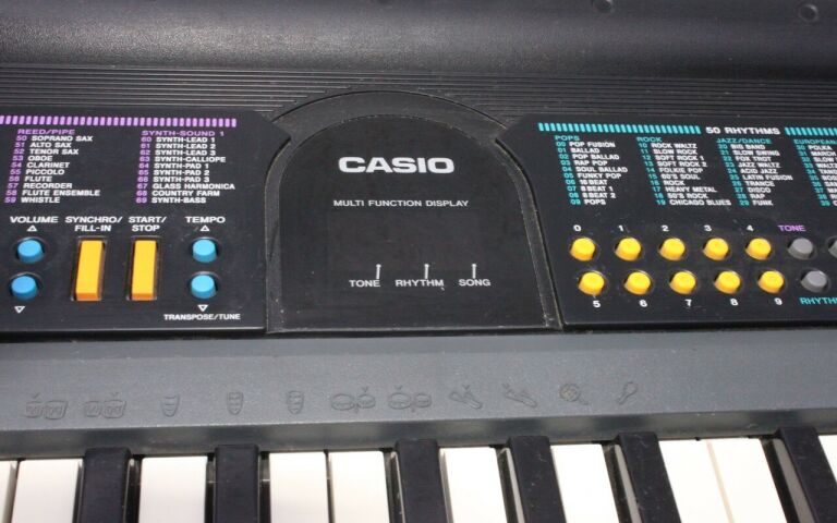 KEYBOARD CASIO CTK-480 ZASILACZ ANGIELSKI