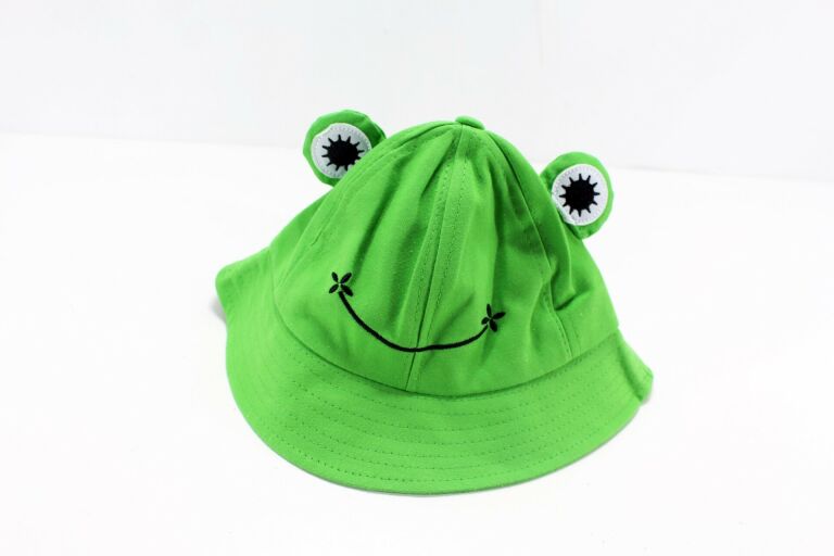 sliczna-zielona-czapka-dzieciece-zabka-new-rozmiar-25