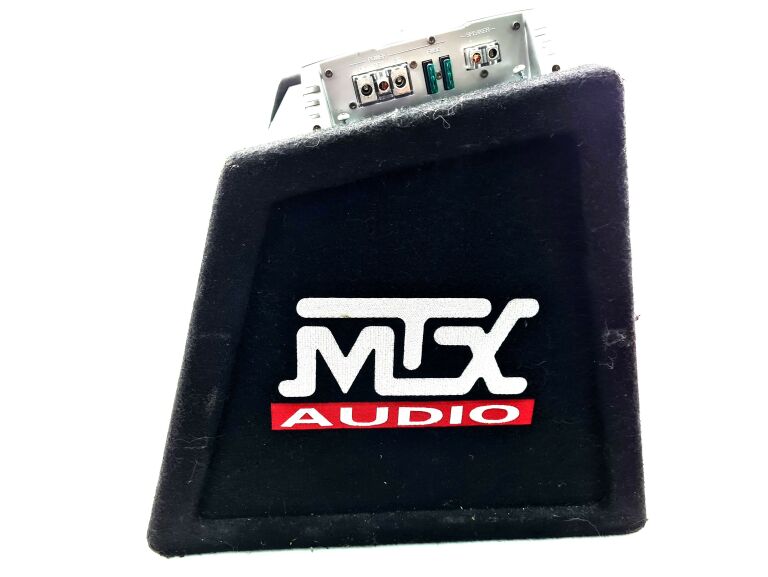 TUBA MTX AUDIO CAR 250W RMS+WZMACNIACZ MTX RT251