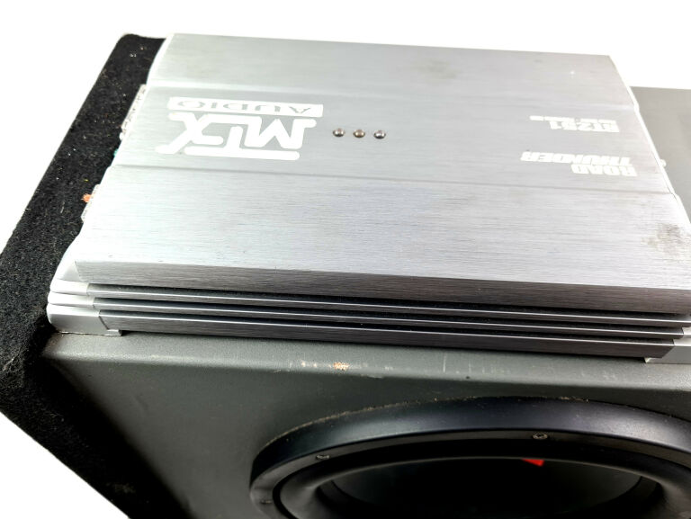 TUBA MTX AUDIO CAR 250W RMS+WZMACNIACZ MTX RT251