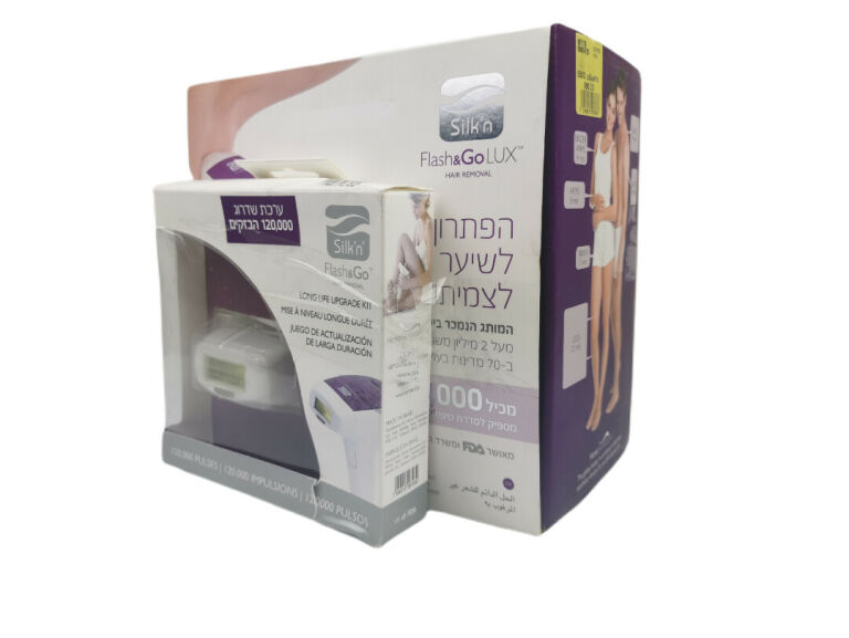 DEPILATOR LASEROWY SILK'N FLASH&GO LUXX