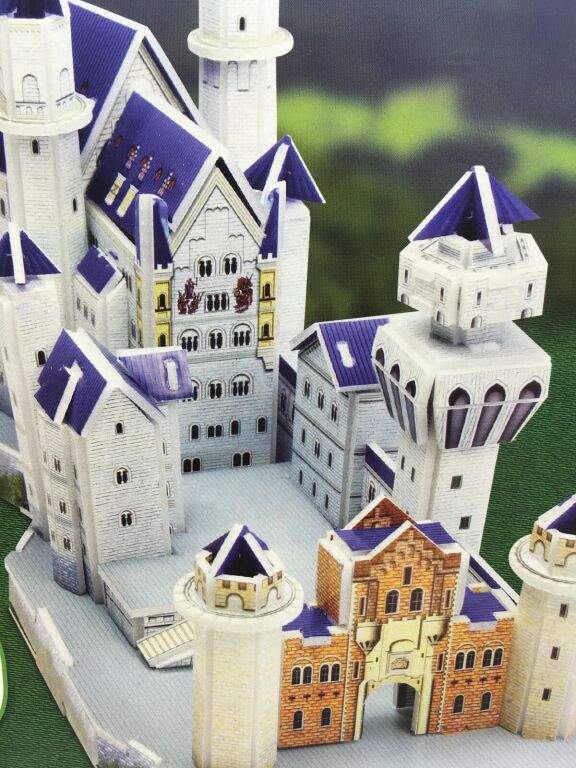 PUZZLE 3D ZAMEK PLAY TIVE