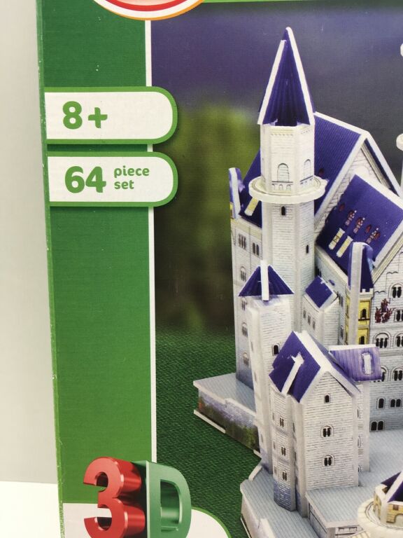 PUZZLE 3D ZAMEK PLAY TIVE