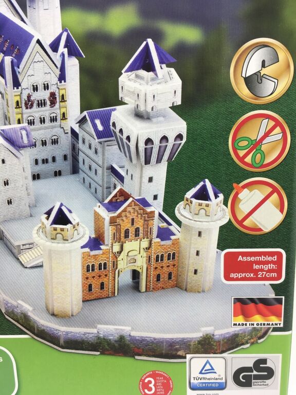 PUZZLE 3D ZAMEK PLAY TIVE
