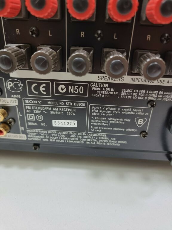 AMPLITUNER SONY STR-DB930 PILOT