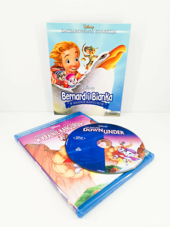 BAJKA BERNARD I BIANKA W KRAINIE KANGURÓW BLU RAY