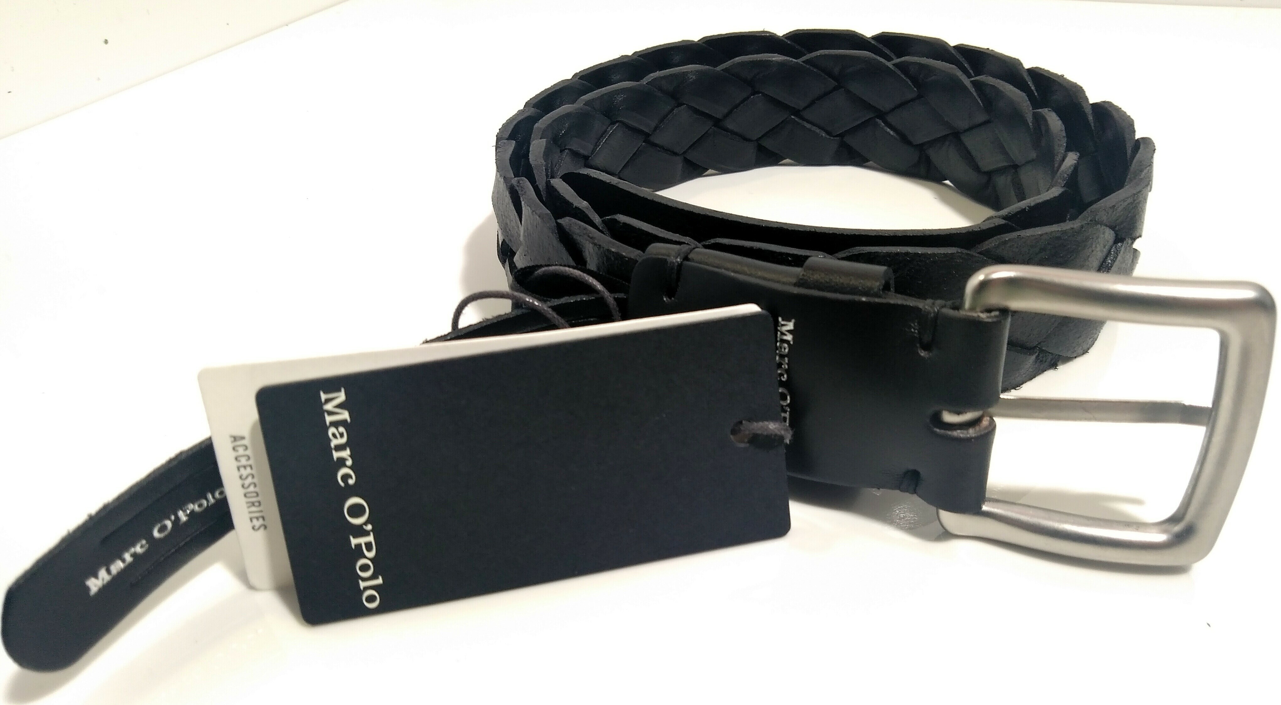 pasek-marco-polo-pleciony-czarny-okazja-stefana-grota-roweckiego-7h-krakow