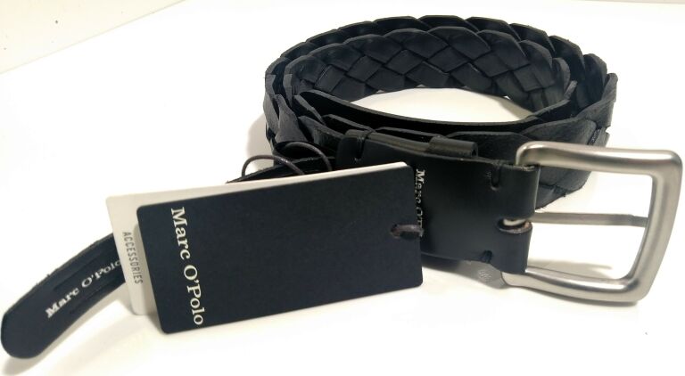 pasek-marco-polo-pleciony-czarny-okazja-stefana-grota-roweckiego-7h-krakow