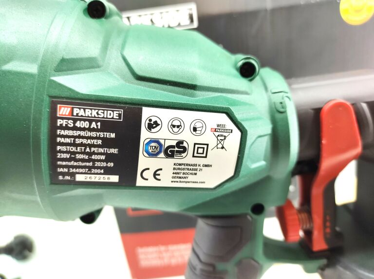 PISTOLET PARKSIDE PFS 400 A1