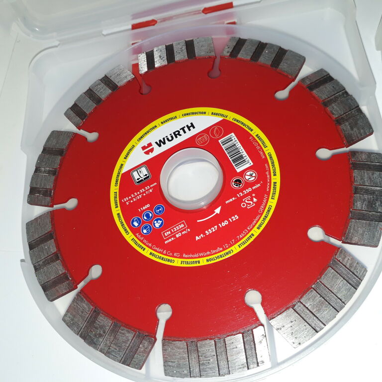 TARCZA DO BETONU WURTH 5527 160 115