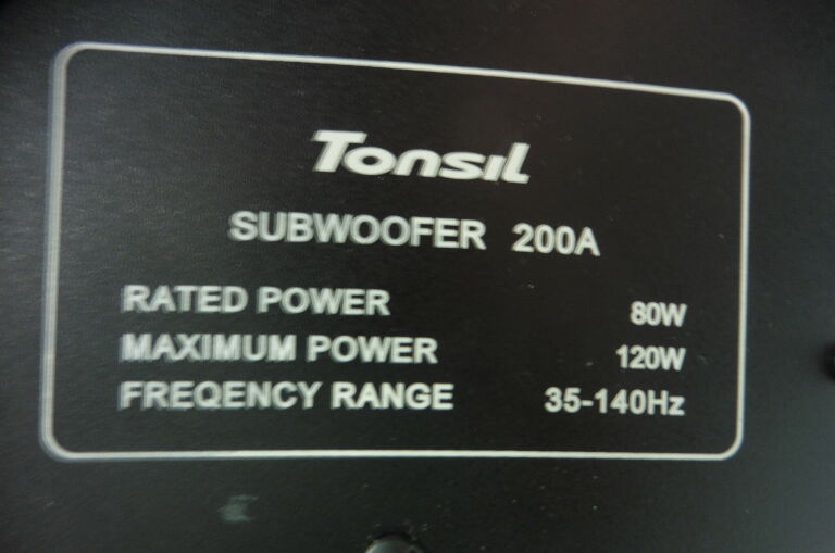 SUBWOOFER TONSIL 200A