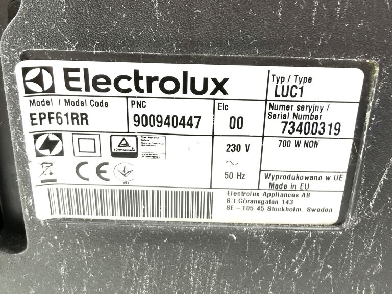 ODKURZACZ ELECTROLUX POWERFORCE EPF61RR KOMPLET