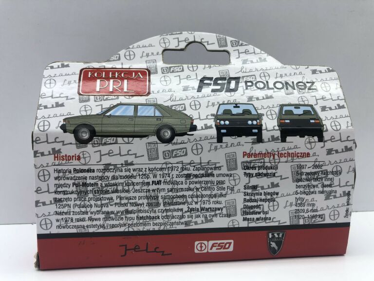 KOLEKCJA PRL 1:43 FSO POLONEZ