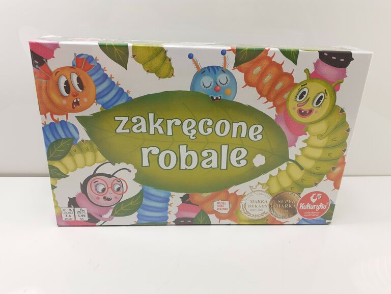 GRA PLANSZOWA ZAKRĘCONE ROBALE KUKURYKU