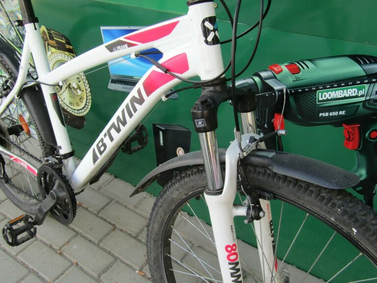 ROWER BTWIN BIAŁY
