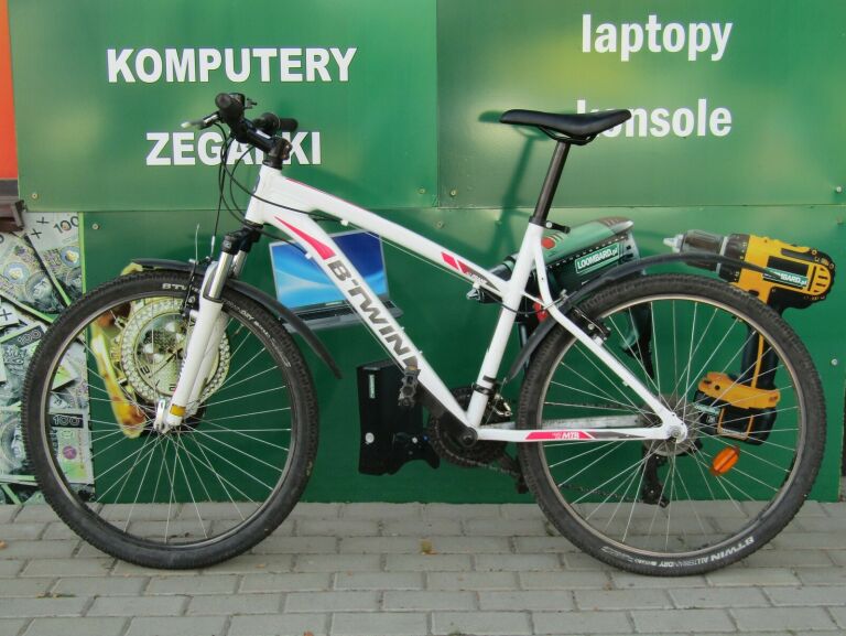ROWER BTWIN BIAŁY