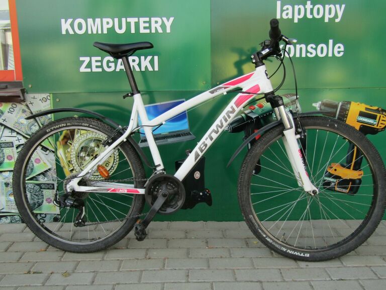 ROWER BTWIN BIAŁY