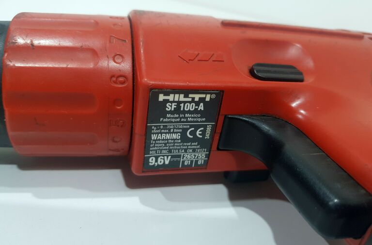 WKRĘTARKA HILTI SF 100A 9,6V
