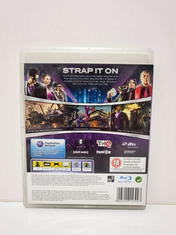 GRA PS3 SAINTS ROW THE THIRD