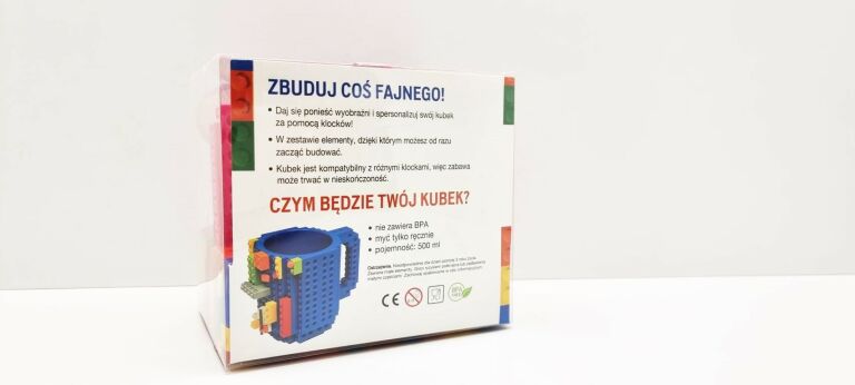 KUBEK LEGO RÓŻOWY