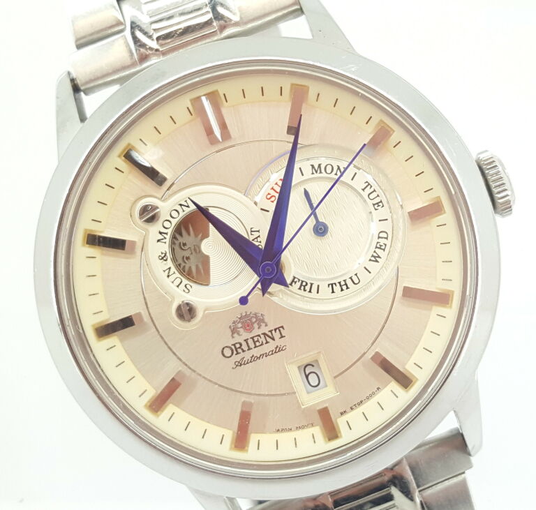 ORIENT AUTOMATIC SUN & MOON FET0P003W0