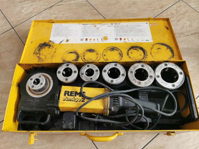 GWINTOWNICA ELEKTRYCZNA REMS AMIGO 1/2-2'' KOMPLE