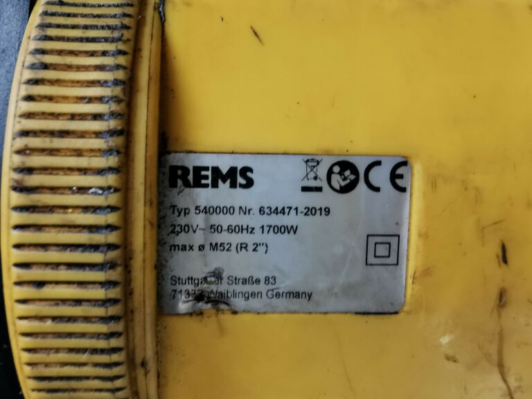 GWINTOWNICA ELEKTRYCZNA REMS AMIGO 1/2-2'' KOMPLE