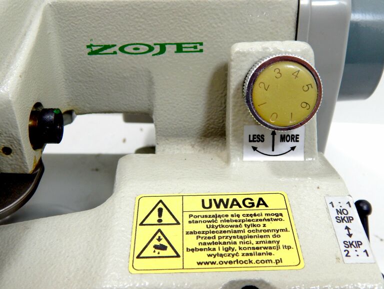PODSZYWARKA ZOJE ZJ-500 +STOPKA OPIS!