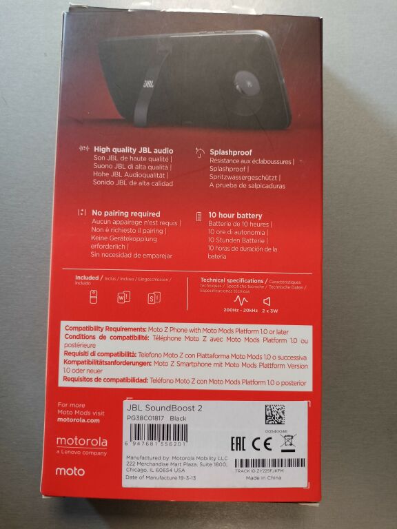 GŁOŚNIK JBL SOUNDBOOST 2