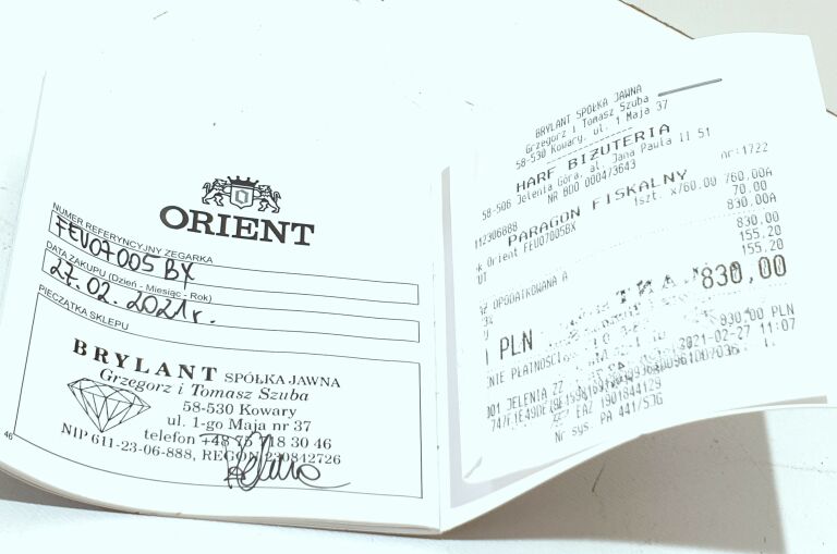 ORIENT AUTOMATIC MULTI-YEAR CALENDAR GWARANCJA