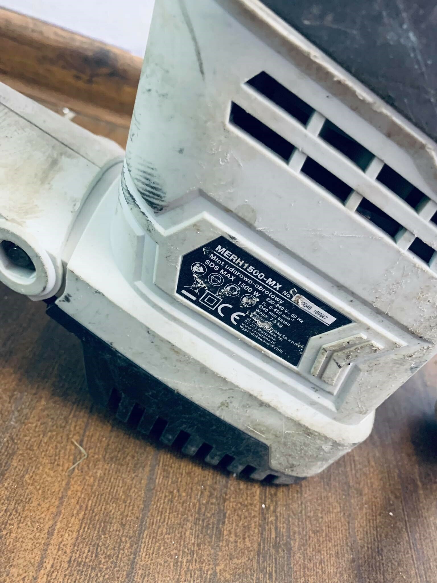 mlot-udarowo-obrotowy-macallister-sds-max-1500w-stan-uzywany