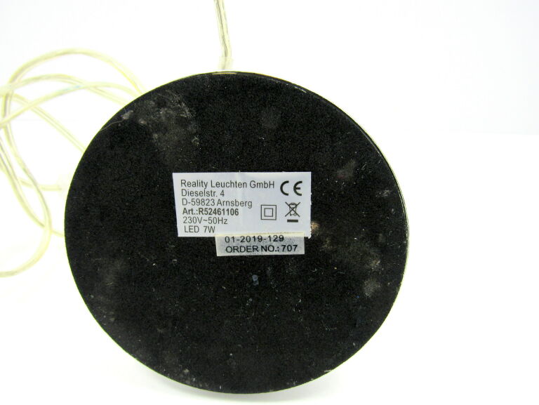 LAMPA STOJĄCA GŁOWA CZASZKA LED 7W 400LM CHROM