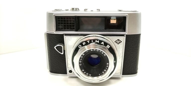 AGFA OPTIMA III COLOR COMPUR APOTAR 1:2.8 /45