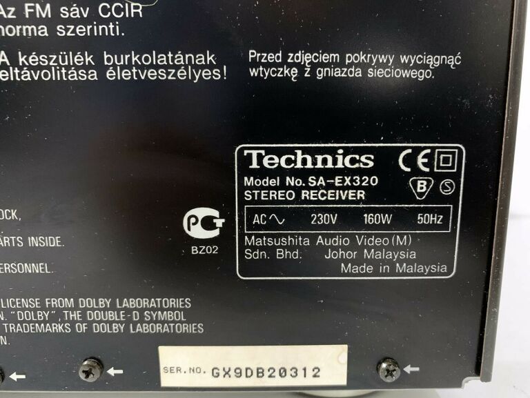 AMPLITUNER TECHNICS SA-EX320 POLECAM!!!
