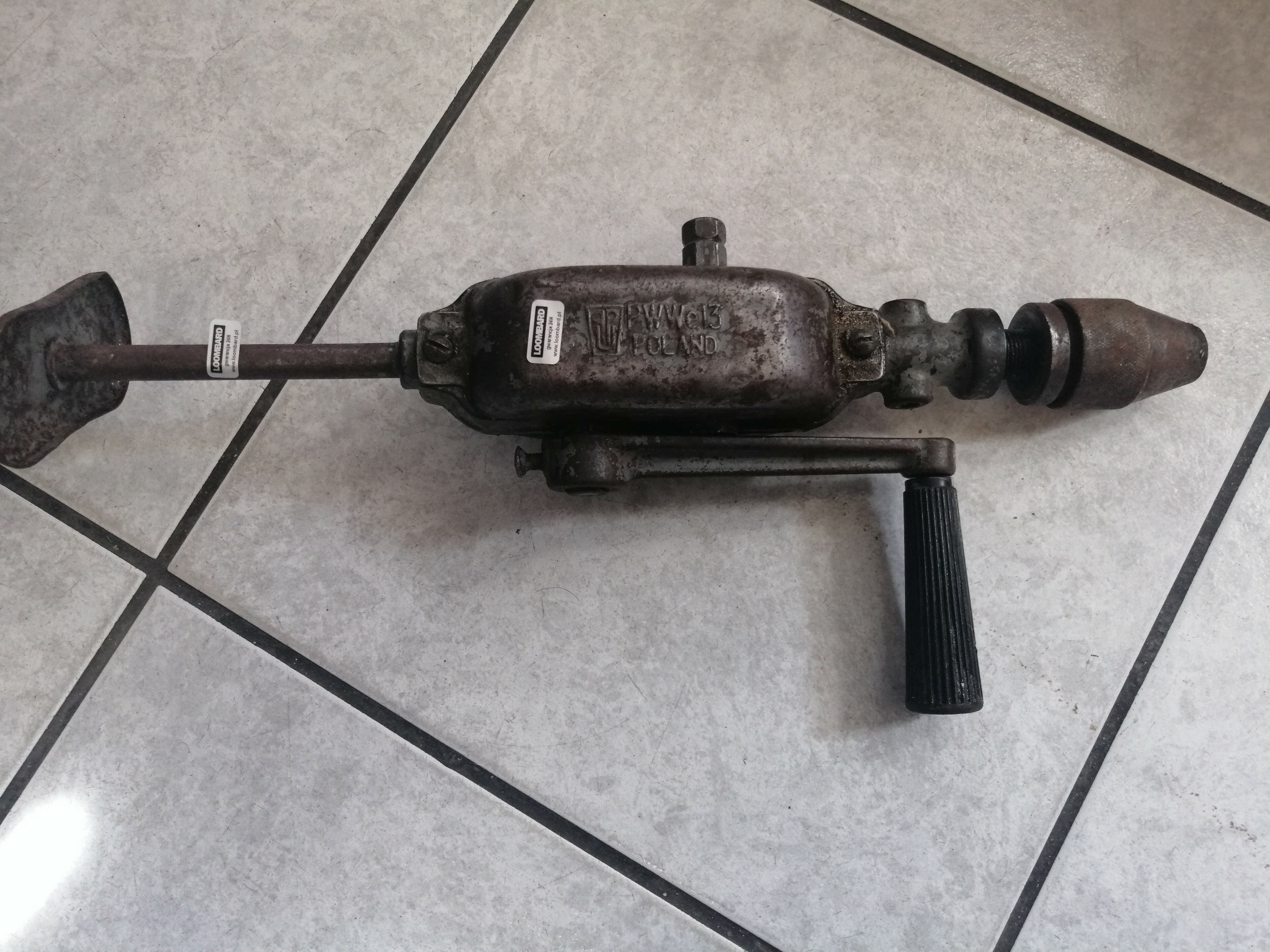 wiertarka-reczna-pww-c13-zabytek-antyk-prl-stan-uzywany
