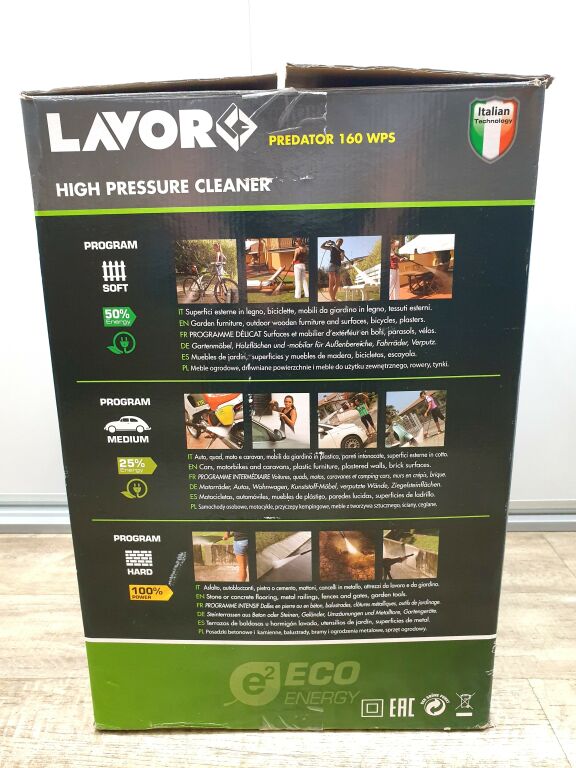 MYJKA CIŚNIENIOWA LAVOR PREDATOR 160 WPS KOMPLET