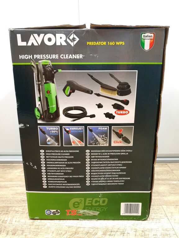 MYJKA CIŚNIENIOWA LAVOR PREDATOR 160 WPS KOMPLET