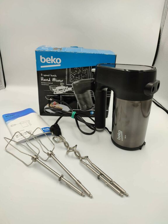 MIKSER RĘCZNY BEKO HMM7350DX KOMPLET POLECAM!!