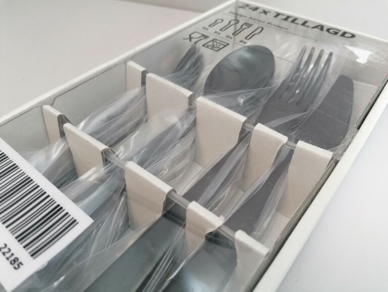 ZESTAW SZTUĆCÓW IKEA TILLAGD 24 EL