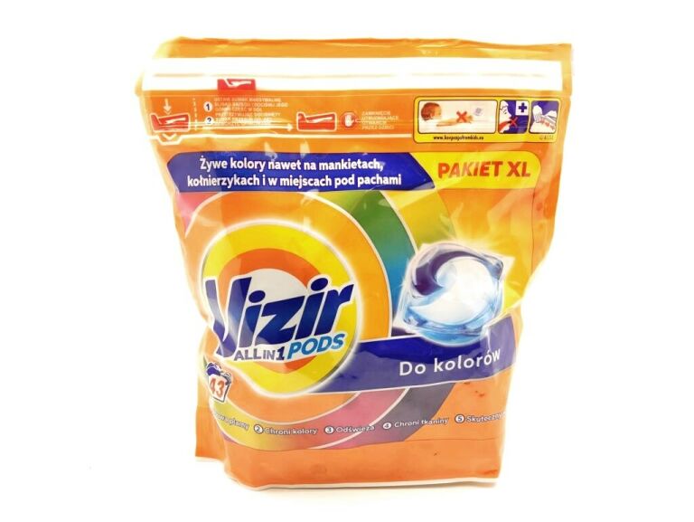 KAPSUŁKI VIZIR ALL IN 1 PODS 43 SZT.