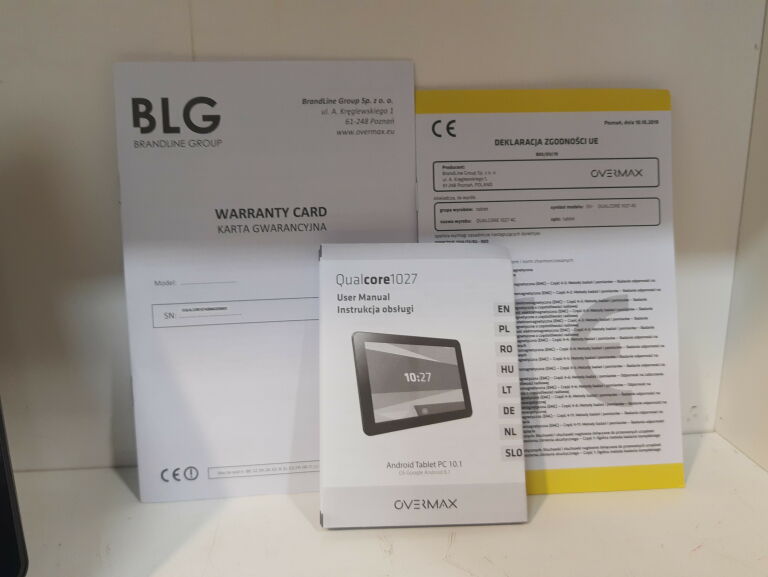 TABLET OVERMAX QUALCORE 1027