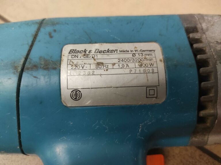 WIERTARKA BLACK&DECKER DN 7 SE/D1 Z KLUCZYKIEM