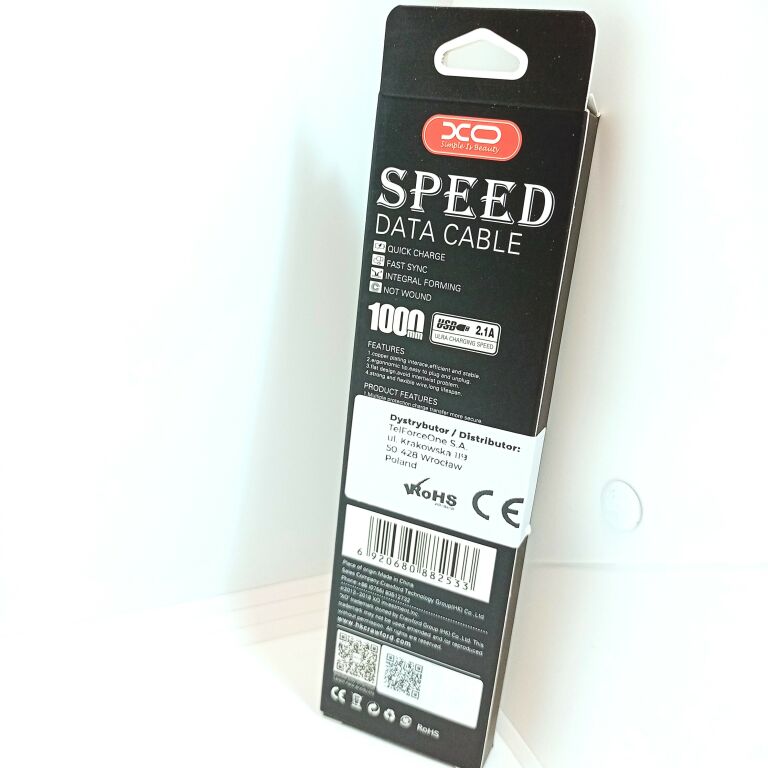 KABEL MAXLIFE TYP-C FAST CHARGE 2A 1M